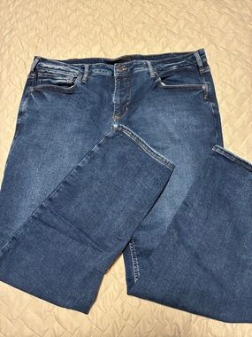 Silver Jeans Women’s Medium Blue Straight Leg Jeans